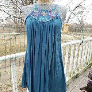 Anthropologie Emroidered Top